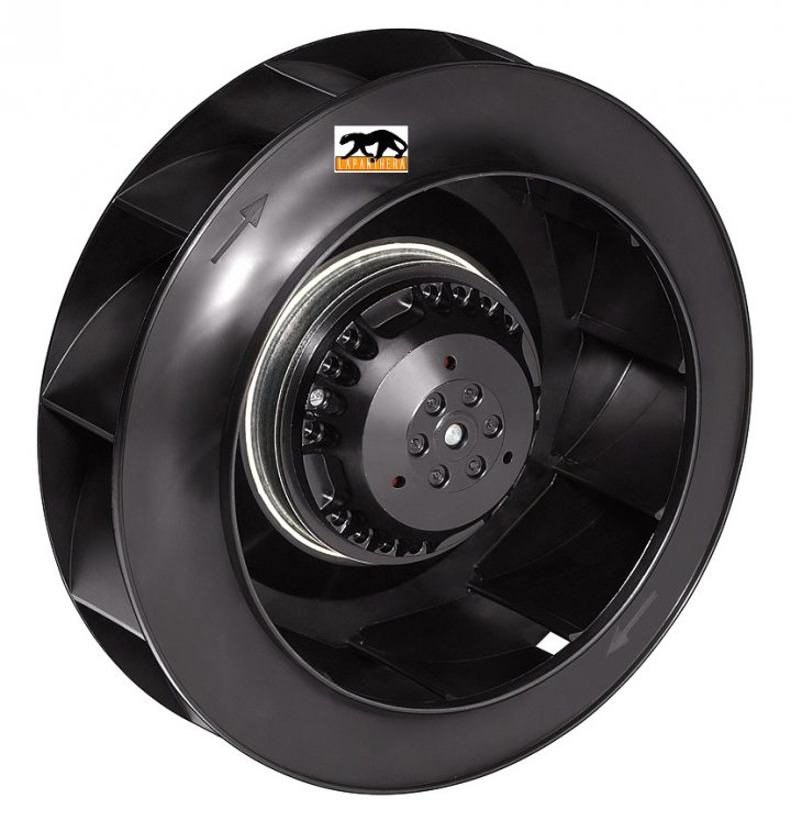 【未使用】EBM-PAPST R2E220-AA40-23 ブロワーファン Ebm-papst webbolt | EBM PAPST R2E220-AA40-05-230 VAC, Ø 220 mm