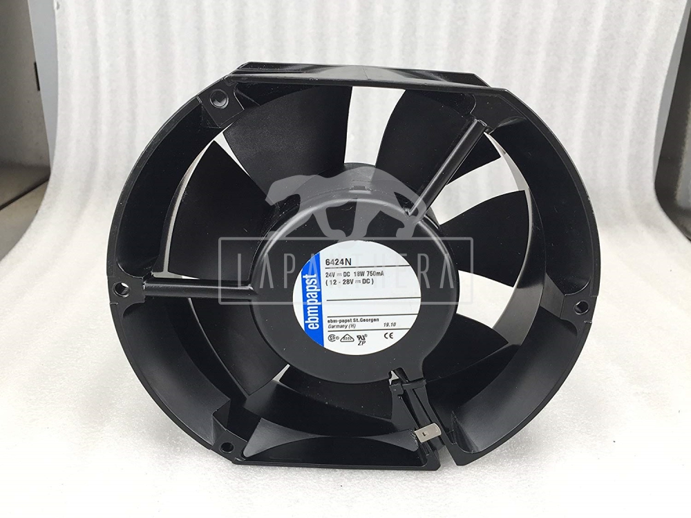 EBMPAPST 6424N kompakt ventilátor ~ 172x150x51mm; 17W; 24VDC
