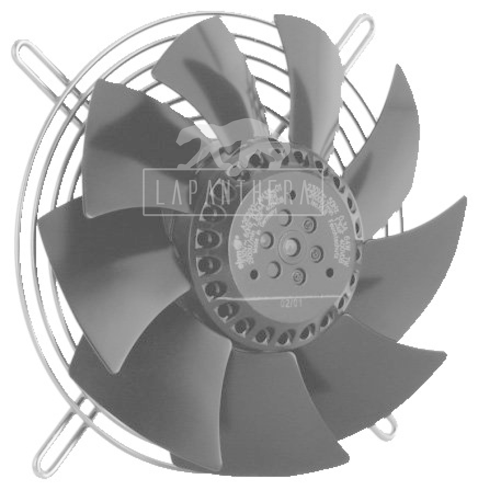 EBMPAPST S2D200-BI18-01 ~ Ipari ventilátor; Ø200mm; 230/400VAC; 70W; nyomó